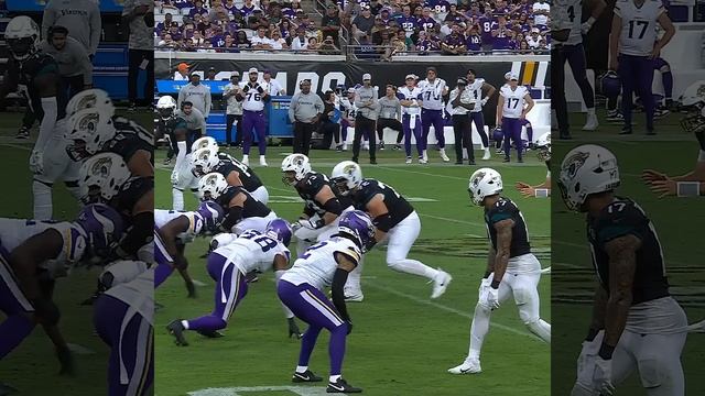 Camryn Bynum intercepts the Mac Jones pass vs. Jacksonville Jaguars