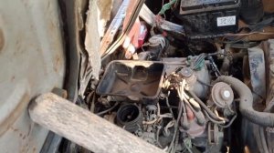 15 лет простоя завели старую машину