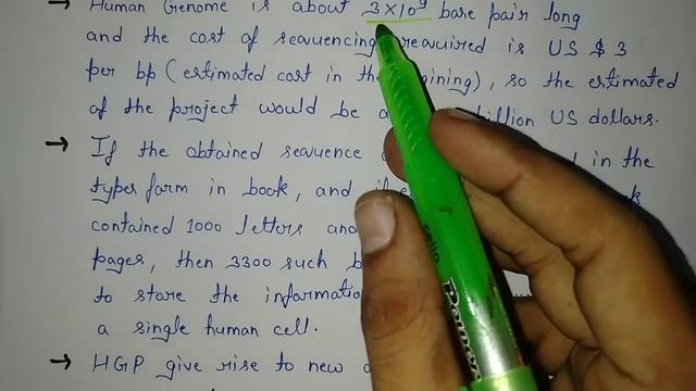 Molecular Basis of Inheritance Part-15 Human Genome Project
