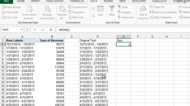 Excel - How To Group Dates Into Weeks Excel Pivot Table then Sort Recent to Top - Episode 1939