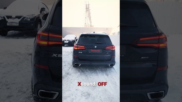 Звук активного выхлопа iXsound на BMW X5