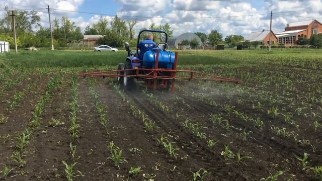 Обработка кукурузы гербицидом смотреть онлайн