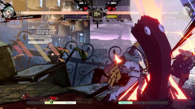 GGST | KingAfrica4 (ABA) VS MrMudkip (Chipp) | Guilty Gear Strive High level gameplay