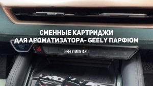 Сменные картриджи для ароматизатора Geely Парфюм. Отзыв о долговечности  Джили Монжаро/Monjaro