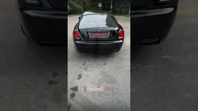 Система активного выхлопа iXsound на Rolls-Royce Wraith!