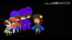 Singing Battle • Afton Family vs Undertale • [Gacha Club]