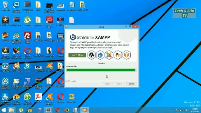 How to install xampp server on Windows