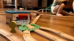 Наша железная дорога Brio, Икеа. Поезда, рельсы.