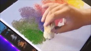 ОСЕНЬ В ЯПОНИИ  - Рисование для детей и родителей! - Урок рисования - Акриловая живопись