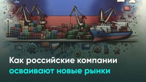 Как российские компании осваивают новые рынки