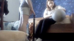 Надуваем большой шар, размер 36 см!