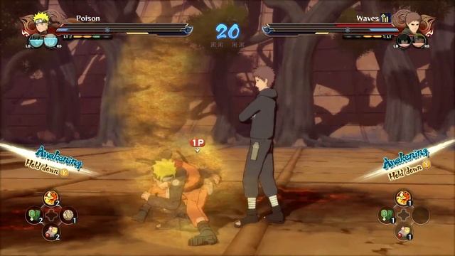 High Level Player Matches Vs Waves | Naruto Storm 4 Evolution