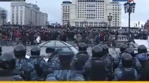 Москва, Манежная площадь 11 декабря 2010г.