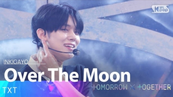 TXT "Over The Moon" Inkigayo 241110