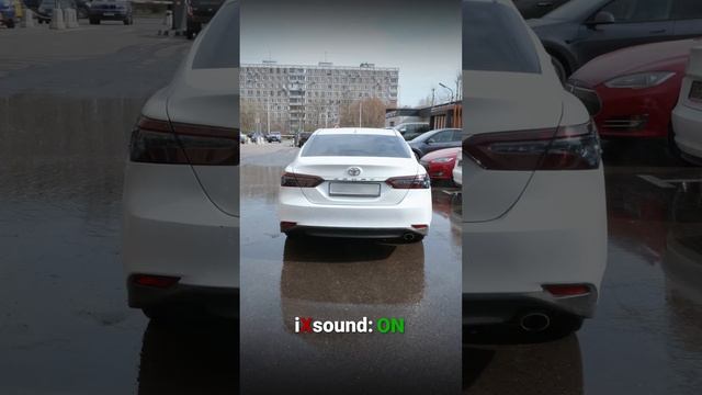 Активная выхлопная система iXsound на Тойоте Камри