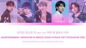 TXT (투모로우바이투게더) - RUN AWAY (Color Coded Lyrics|ПЕРЕВОД НА РУССКИЙ|КИРИЛЛИЗАЦИЯ) FF2COLORCODED