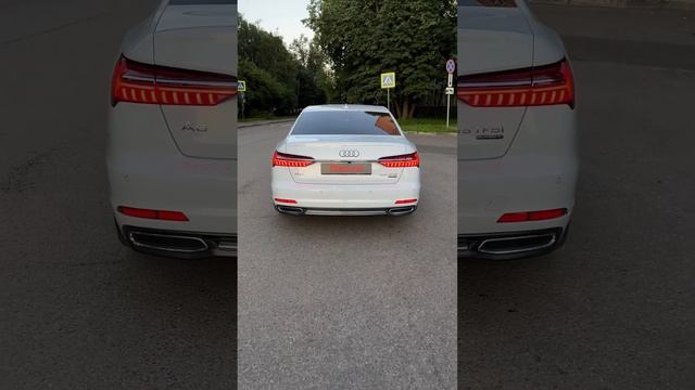 Звук громкого выхлопа iXsound на тихом Audi A6