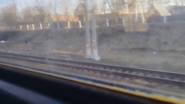 Поездка на электропоезде ЭТ2М 115 от станции Подсолнечная до станции Зел.Крюково.Снято 05.04.2024 смотреть онлайн