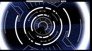 Красивый авто уровень Technoloid в Geometry dash