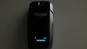 (NOT MINE/REUPLOADED) Samsung SGH-P910 - Battery Empty (External display)