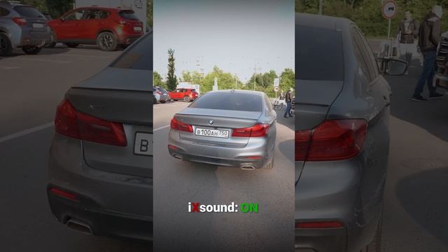 Активный выхлоп iXsound на BMW 530d