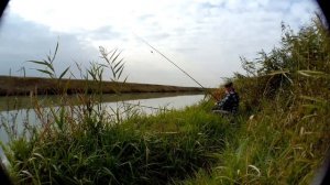 Осенние теплые деньки. Дед гнал велосипед  на рыбалку.