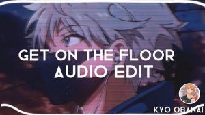 Jennifer lopez - On the floor | Audio edit