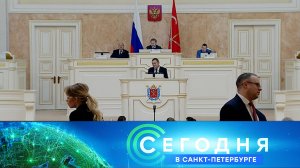 «Сегодня в Санкт-Петербурге»: 11 ноября 2024 года