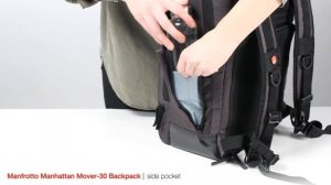 Manfrotto Manhattan Mover-30 Backpack for DSLR/CSC - Big capacity, compact pack