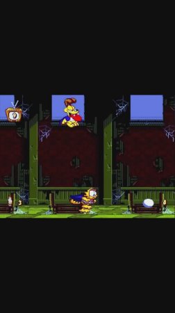 Босс 1 "Граф Слобула" Garfield: Caught in the Act (Sega Mega Drive / Genesis)