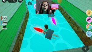 побег радужных друзей в паркур роблокс!!!