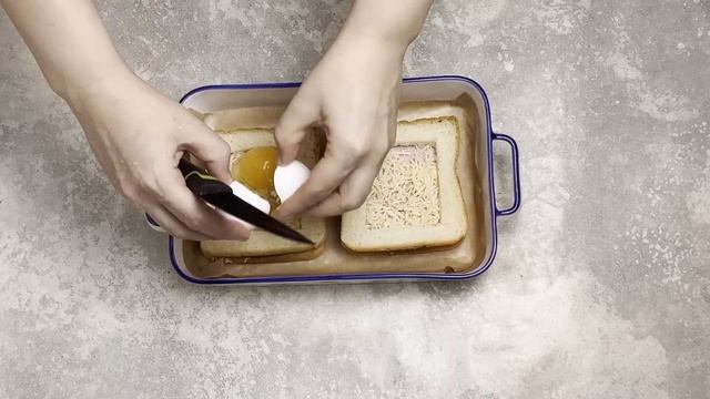 КАК ПРИГОТОВИТЬ ГОРЯЧИЕ БУТЕРБРОДЫ С ЯЙЦОМ В ДУХОВКЕ? Вкусный и быстрый завтрак за 10 минут