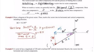 11.3c Vector Components