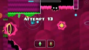 баги в гемотридеш перевод bugs in geometry dash video in Russian