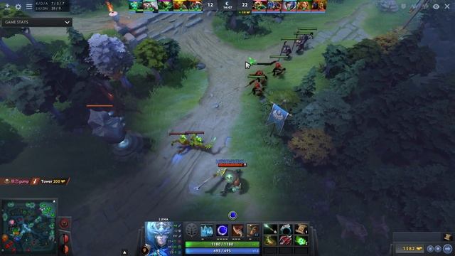 Dota Memories - Luna highlights - Game 3810086262 - Dota 2 смотреть онлайн