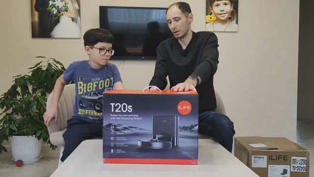 Обновил старый робот-пылесос на ILIFE T20s смотреть онлайн