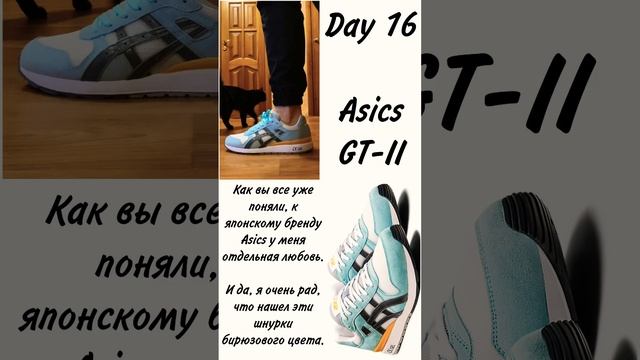 Day 16: Asics GT-II #sneakerhead #sneakerheads #sneakers #asics #asicsgel #asicsrunning #кроссовки смотреть онлайн
