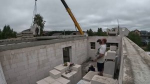 Производим монтаж плит перекрытия - почти по уму.