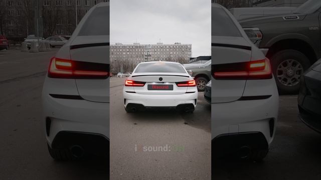 Активная выхлопная система iXsound на BMW G30