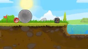 Игра Красный Шарик Шарик спасает мир часть 1