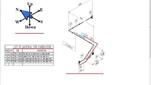How To Draw Perfectly Using The Piping Isometrc,Isomterics,piping isometric drawing,