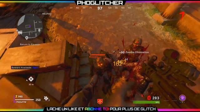 Cold War Zombie Glitches : Glitch d'invincibilité Facile (no- God Mode) - Firebase Z Glitches - 1.1