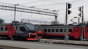 ЭП2ДМ-0266 сообщением Барабинск-Новосибирск-Главный