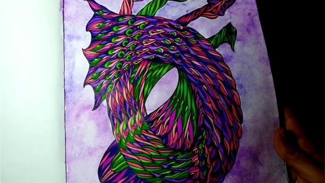 Раскрашенное за месяц ноябрь 2019 #раскраскиантистресс смотреть онлайн