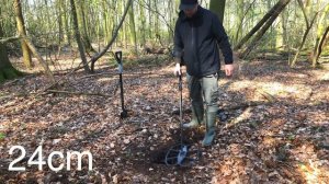 XP Deus VS Detech Relic Striker - How deep can they go?