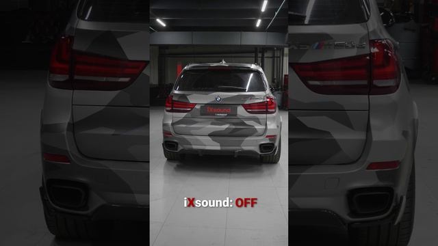 Активная выхлопная система iXsound и ее невероятный звук на BMW X5