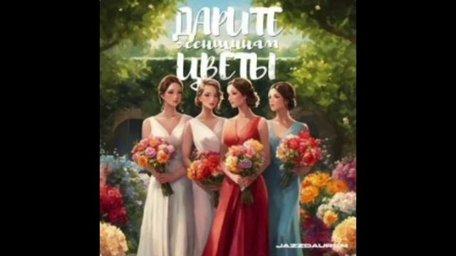 Дарите женщинам цветы, без повода  и без причин (Песня)