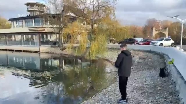 рыбалка на озере