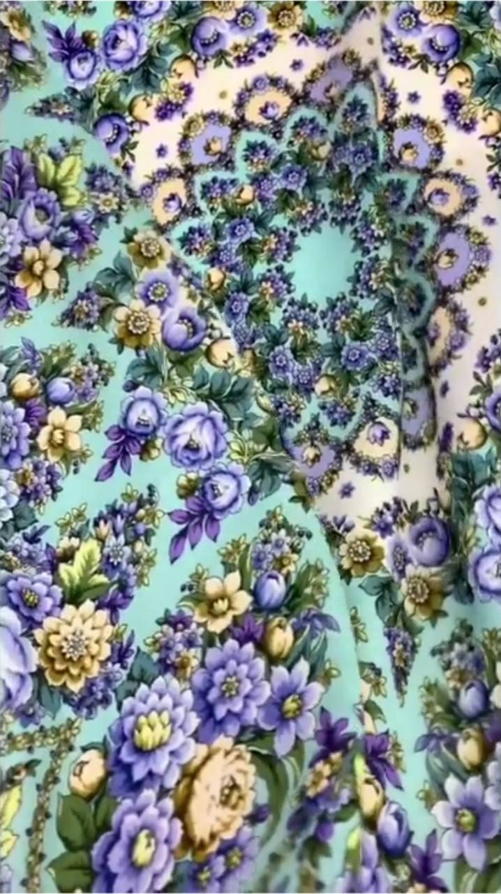 Павловопосадский платок «Именины сердца» 1868-1 #сезонконтентаRUTUBE смотреть онлайн