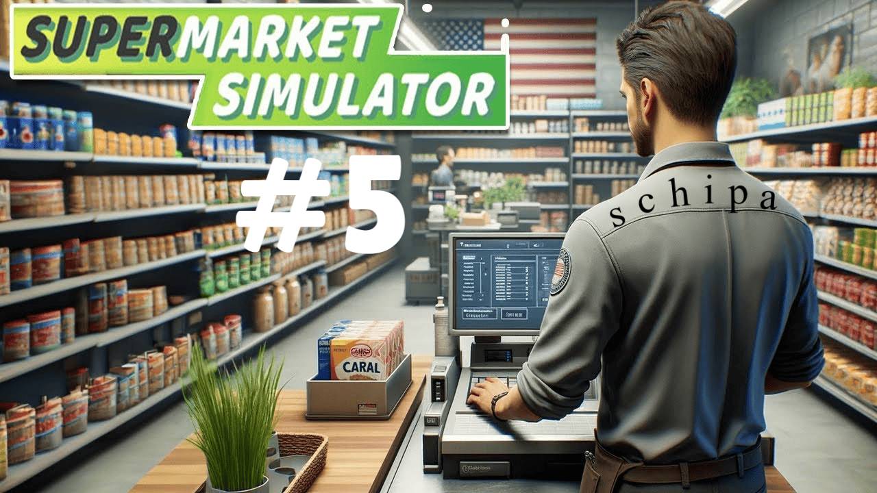 SUPERMARKET SIMULATOR #5 КУПИЛИ СКЛАД